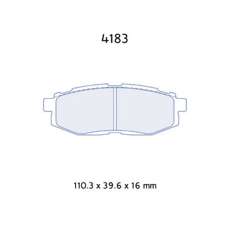 Carbone Lorraine RC5 brake pads - Toyota GT86 2.0 GT - zaciski NBK (all)