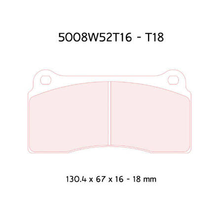 Carbone Lorraine RC6E brake pads - Nissan GT-R R35 (all)