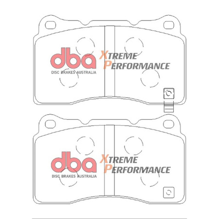 DBA 4000 series front brake disc set - T3 - DBA4654S-10 + DBA Brake Pads Xtreme Performance ECE R90 certified brake pads (Hawk HB453x.585) + HEL braided brake lines Subaru BRZ Forester Impreza RB320 WRX STi TOYOTA GT86