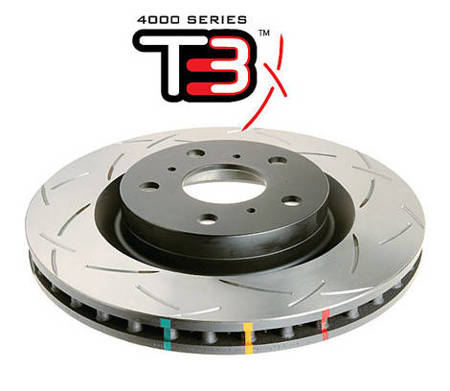 DBA disc brake 4000 series - T3 front - DBA4092S LAND ROVER Range L322 P38