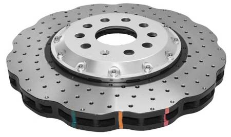 DBA disc brake 5000 series - Cross Drilled/Dimpled rear - DBA52830WSLVXD AUDI Q3 quattro F3 S3 8V TT 8S TTS CUPRA Ateca SEAT Leon 5F Tarraco SKODA Kodiaq Octavia 5E Superb 3T 3V VOLKSWAGEN Arteon CC Golf Mk7 Clubsport S Performance Package TCR Mk8 Passat