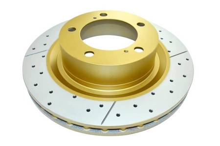 DBA disc brake Street Series - X-GOLD front - DBA2724X LEXUS LX450 LX570 TOYOTA Landcruiser 200 series Sequoia