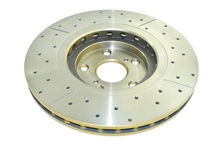 DBA disc brake Street Series - X-GOLD front - DBA2734X LEXUS NX200 NX200t NX300h RX450h TOYOTA Highlander Rav 4 Sienna