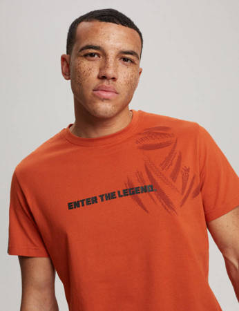 DKR D 0323 C T-shirt. Orange