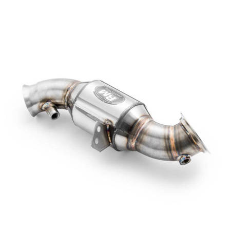 Downpipe MERCEDES W205 C200 2.0 Turbo + KATALIZATOR