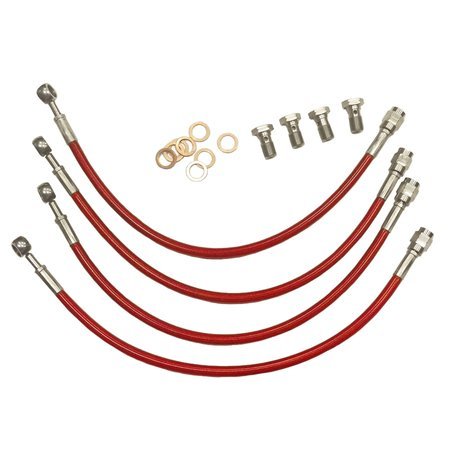 Dual circuit master cylinder connection kit HEL