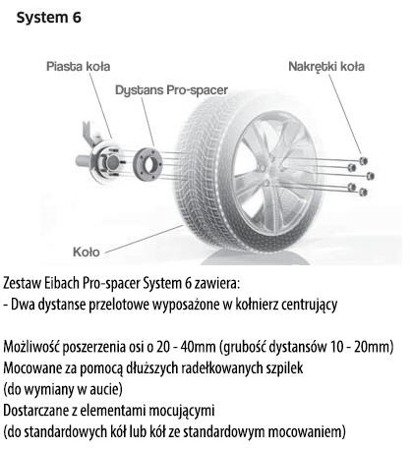 Eibach Pro-Spacer Wheel Spacers Dodge Caliber 06.06-