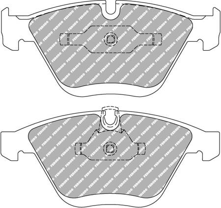 Ferodo Racing DS1.11 brake pad front FCP1628W BMW 1 E82 3 E90 E91 E92 Convertible E93 Touring 5 Saloon E60 E39 E61 6 E63 E64 7 E65 E66 E67 X1 E84 Z4 Roadster E89 