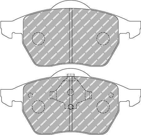 Ferodo Racing DS1.11 brake pad front FCP590W AUDI 100 100 Avant 4A5 C4 A3 8L1 A4 B5 8D5 A6 4A A8 Coupe S8 Quattro TT TT FORD Galaxy SEAT Alhambra Ibiza IV 6L1 Leon 1M1 Toledo II SKODA Octavia VOLKSWAGEN Beetle BORA Golf 3 4 PASSAT SHARAN Vento,