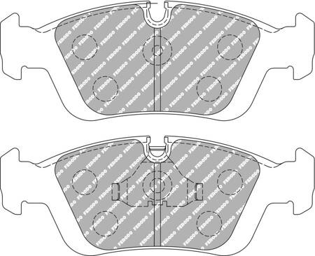 Ferodo Racing DS1.11 brake pad front FCP725W BMW 3 E36 Compact E46 Z3 Z3 Roadster E36 