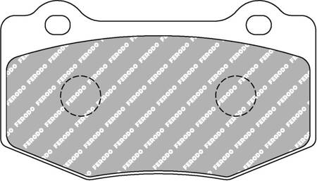 Ferodo Racing DS1.11 brake pad rear FRP3137W CHEVROLET Camaro Corvette FORD Mustang Coupe