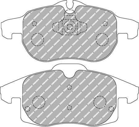 Ferodo Racing DS2500 brake pad front FCP1520H CHEVROLET Vectra F19 FIAT Croma 194 OPEL ASTRA H GTC Signum F48 F35 F68 F69 ZAFIRA M75 B A05 SAAB 9-3 Convertible Estate Sport D45/D49 D46/D49 9-3X VAUXHALL Astra Mk V H Hatch L75 