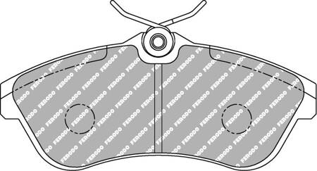 Ferodo Racing DS2500 brake pad front FCP1543H CITROEN C2 C2 JM ENTERPRISE C3 Pluriel 