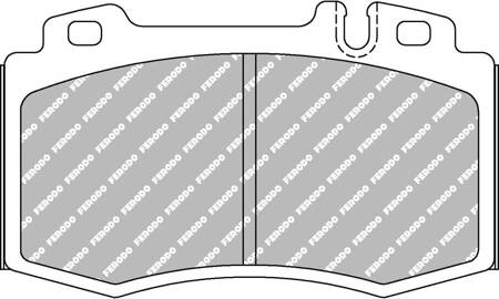 Ferodo Racing DS2500 brake pad front FCP1661H MERCEDES S203 W203 CL203 CL500 CL600 C209 CLK320 CLK350 CLK500 CLS280 CLS300 CLS320 CLS350 CLS500 W211 S211 E200 E220 E270 E280 W211 S211 W163 ML55 AMG W220 C215 S280 S320 S430 S500 S55 S600 R230 R171,