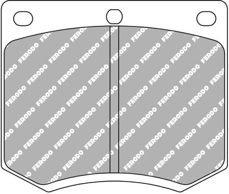 Ferodo Racing DS2500 brake pad front FCP167H AC ME 3000 CATERHAM 21 models Super Seven FORD Capri Consul Cortina Escort 1 2 Van Granada Taunus HYUNDAI Stellar LOTUS Eclat Elan ROVER Healey