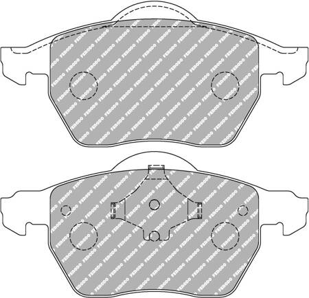 Ferodo Racing DS2500 brake pad front FCP1717H AUDI A4 8E2 B6 B6 Cabriolet 8EC B7 Avant 8D5 B5 8E5 8ED Convertible B6 A6 C5 4F2 C6 4F5 SEAT EXEO 3R2 ST 3R5 SKODA Superb 3U4 VOLKSWAGEN PASSAT 3B2 3B3 Variant 3B6,