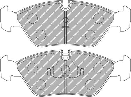 Ferodo Racing DS2500 brake pad front FCP256H BMW 3 3 E30 Convertible 5 E28 6 E24 FERRARI 208 328 GTB GTS Mondial MASERATI 222 228 422 430 Ghibli Karif Spyder PORSCHE 928,