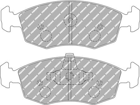 Ferodo Racing DS2500 brake pad front FCP276H AC Ace FORD Escort 2 3 4 5 7 Granada Orion Scorpio Sierra Sierra Sapphire Sapphire