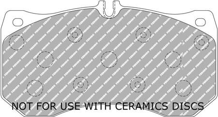 Ferodo Racing DS2500 brake pad front FCP4466H AUDI A6 4G2 C7 4GC Allroad 4GH 4GJ Avant 4G5 4GD A7 Sportback 4GA 4GF A8 4H,