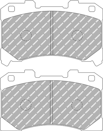 Ferodo Racing DS2500 brake pad front FCP5261H TOYOTA YARIS 