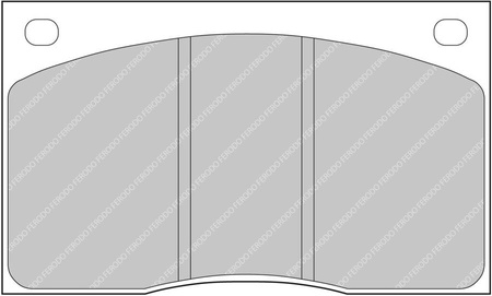 Ferodo Racing DS2500 brake pad front FCP817H ASTON MARTIN DB7 LAGONDA I I Estate Virage JAGUAR Daimler Double Six Sovereign Vanden Plas XJ Coupe XJ12 XJ6 XJR XJR-S XJS XJSC Convertible X27 RENAULT Master Master