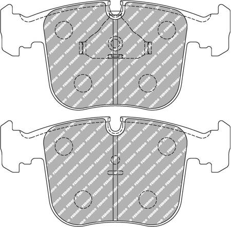 Ferodo Racing DS2500 brake pad front FCP856H BMW 8 E31 MASERATI Biturbo,