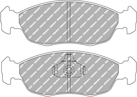 Ferodo Racing DS2500 brake pad front FCP876H CITROEN Saxo Xsara PEUGEOT 106 306 Enterprise