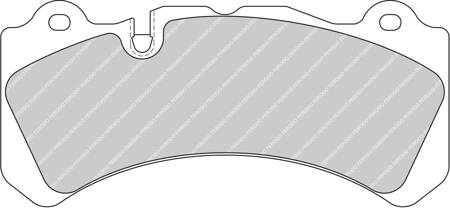 Ferodo Racing DS2500 brake pad front FRP3098H VOLVO S60 V60 