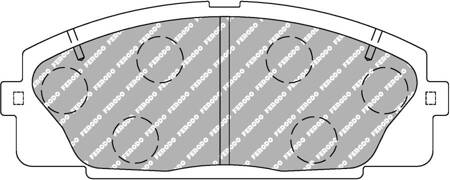 Ferodo Racing DS2500 brake pad front FRP3127H TOYOTA HIACE