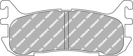 Ferodo Racing DS2500 brake pad rear FCP1012H MAZDA Miata MX-5 I II,