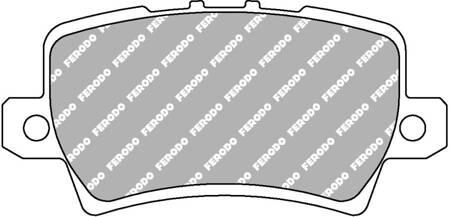 Ferodo Racing DS2500 brake pad rear FCP1862H HONDA Civic VIII CIVIC-IX FK,