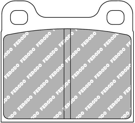 Ferodo Racing DS2500 brake pad rear FCP2H ALFA ROMEO AUDI BMW FERRARI FIAT HYUNDAI LANCIA MASERATI MERCEDES OPEL PORSCHE TALBOT VAUXHALL VOLKSWAGEN VOLVO 