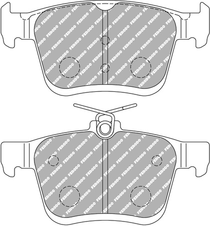 Ferodo Racing DS2500 brake pad rear FCP4434H AUDI A3 Q2,TT FV3 Roadster FV9 SEAT ATECA KH7 LEON 5F1 SC 5F5 ST 5F8 VOLKSWAGEN GOLF ALLTRACK BA5 SPORTSVAN SPORTSVAN AM1 VII 5G1 BQ1 BE1 BE2 Variant BA5 BV5 TOURAN 