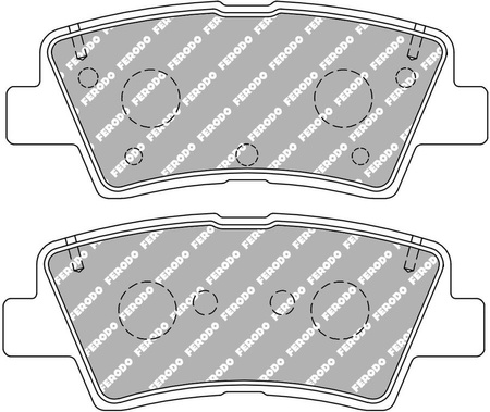 Ferodo Racing DS2500 brake pad rear FCP5041H HYUNDAI ACCENT V Saloon HC i20 ACTIVE IB GB II GB IB GB Hatchback Van IONIQ AE ix35 LM EL ELH SOLARIS HCR KIA NIRO I DE VAN RIO IV YB SC FB SC SPORTAGE QL QLE STONIC YB,