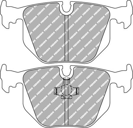 Ferodo Racing DS2500 brake pad rear FCP857H BMW 3 E40 8 E31 MASERATI Biturbo,