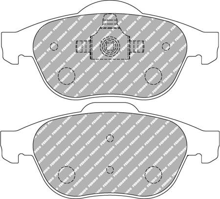 Ferodo Racing DS3.12 brake pad front FCP1441G RENAULT Twingo Twingo