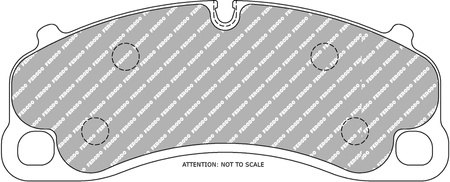 Ferodo Racing DS3.12 brake pad front FCP4664GB PORSCHE 718 BOXSTER 982 Cayman CAYMAN 911 991 991.2 992 Convertible 981 