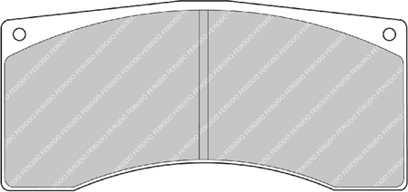 Ferodo Racing DS3.12 brake pad front FRP1077G CITROEN C3 DS3 R5 FERRARI 360 FORD Fiesta GINETTA G55 PEUGEOT 206 208 SKODA Fabia SUZUKI Swift TOYOTA GT-86 VOLKSWAGEN Polo,