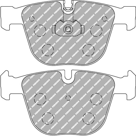 Ferodo Racing DS3.12 brake pad rear FCP1672G BMW 1 E82 3 E92 5 E60 E61 Saloon 6 E63 Convertible E64 7 E65 E66 E67 X5 E70 F15,F85 