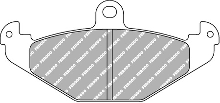 Ferodo Racing DS3.12 brake pad rear FCP878G DODGE Viper RENAULT 21 Espace III Laguna Safrane Safrane