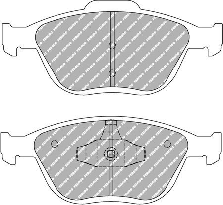 Ferodo Racing DS3000 brake pad front FCP1568R FORD Fiesta 5 FOCUS Estate DNW I DAW DBW MERCEDES R230 