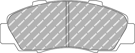 Ferodo Racing DS3000 brake pad front FCP905R ACURA CL 6 cylinder Legend Vigor HONDA Accord Accord Aerodeck Coupe ACCORD V CC CD CE CF Civic Civic Fastback CR-V HR-V Integra DC2 DC5 NSX Prelude Shuttle ROVER 618 620 623