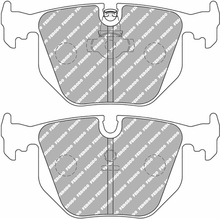 Ferodo Racing DS3000 brake pad rear FCP1483R BMW 3 E46 Convertible Coupe Touring 5 E34 E39 7 E38 X3 E83 X5 E53 Z4 E85 Z8 LAND ROVER Range Rover III LM 