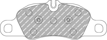 Ferodo Racing DSUNO brake pad front FCP4805Z PORSCHE 718 BOXSTER 982 CAYMAN 911 991 997 Convertible Targa 981 Spyder 987 987 