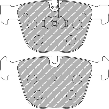 Ferodo Racing DSUNO brake pad rear FCP1672Z BMW 1 E82 3 E92 5 E60 E61 Saloon 6 E63 Convertible E64 7 E65 E66 E67 X5 E70 F15,F85 