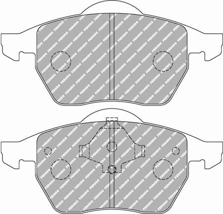 Ferodo Racing front brake pads DS1.11 VOLKSWAGEN BORA (1J2) - FCP590W