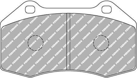 Ferodo Racing front brake pads DS2500 ABARTH 500C / 595C / 695C (312_) - FCP1667H