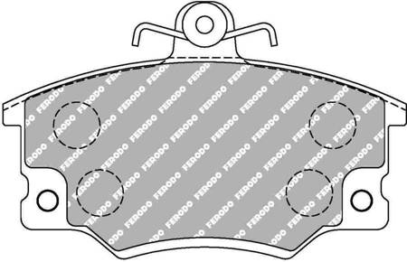 Ferodo Racing front brake pads DS2500 AUDI Coupe Quattro - FCP370H