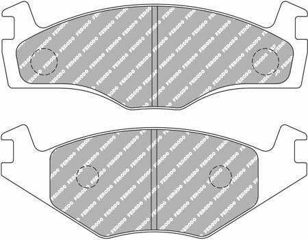 Ferodo Racing front brake pads DS2500 VOLKSWAGEN PASSAT (I) - FCP392H