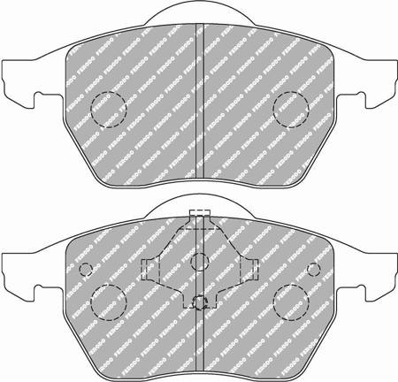 Ferodo Racing front brake pads DS3000 AUDI Coupe - FCP590R